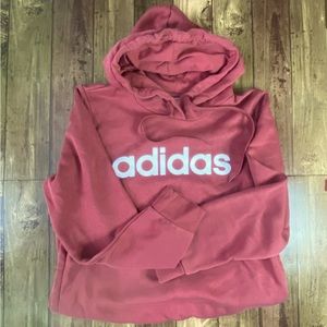Adidas Crimson Loungewear Hoodie for Women Like New Size Medium